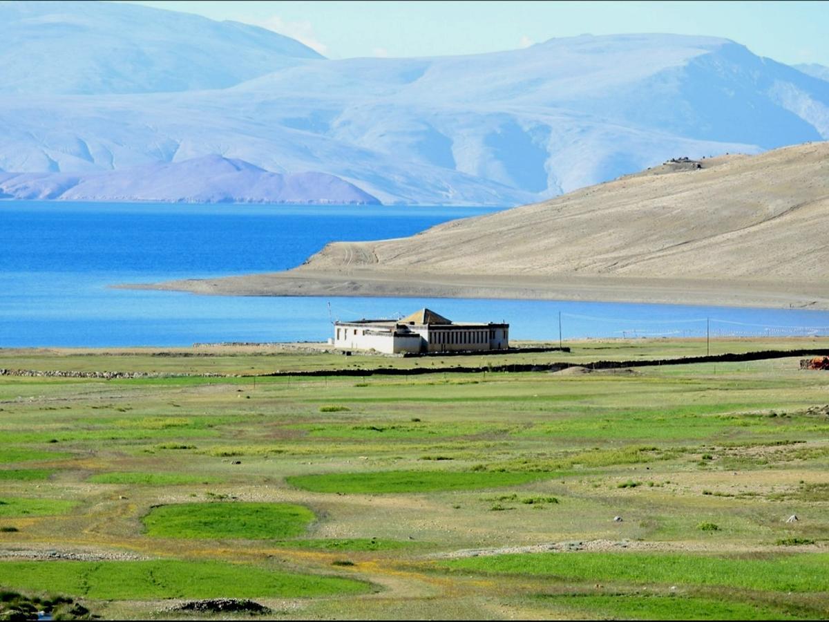 Tsomoriri Hotel Lake View Karzok Bagian luar foto