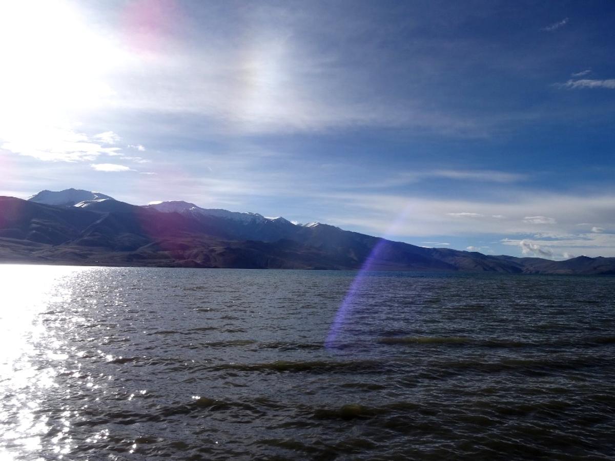 Tsomoriri Hotel Lake View Karzok Bagian luar foto